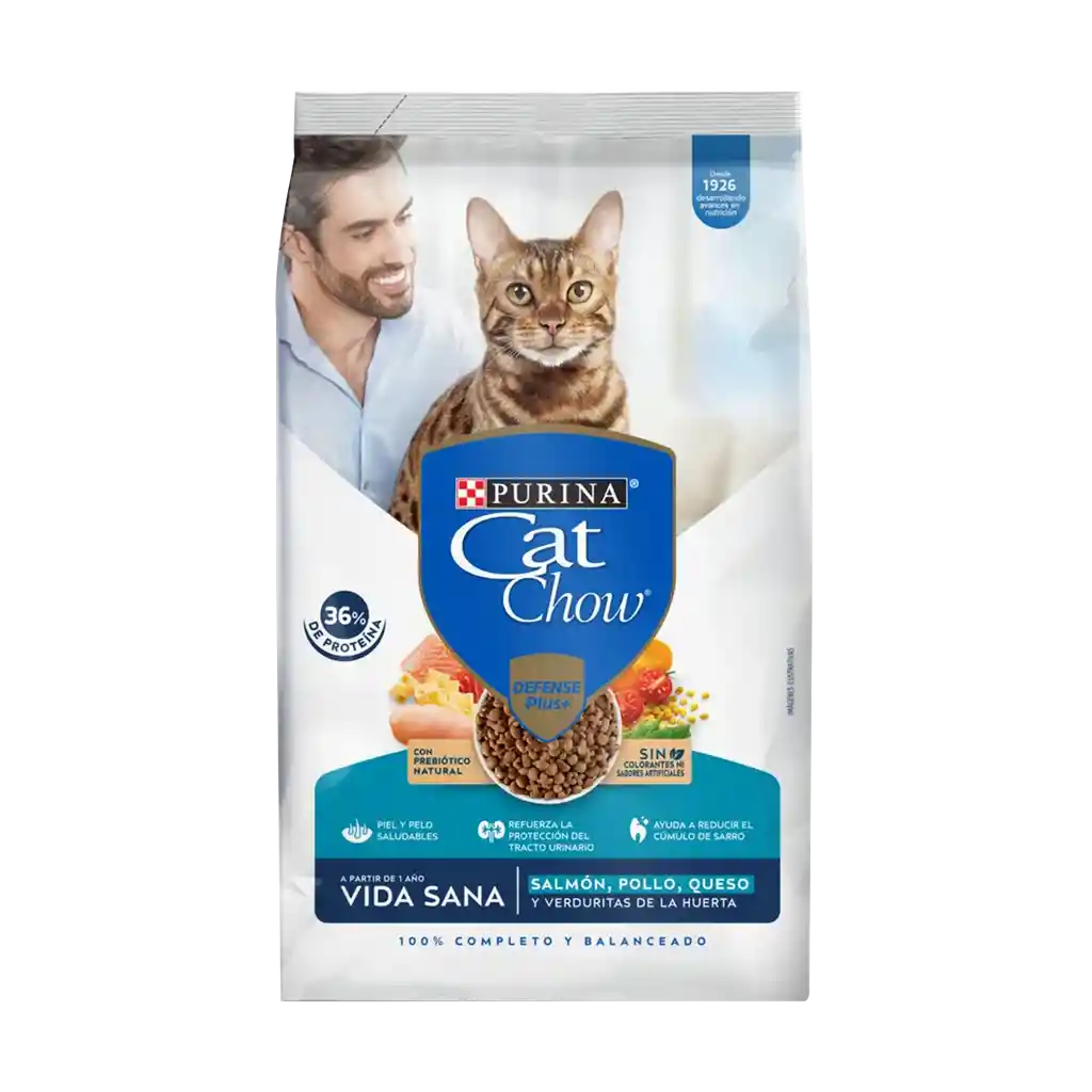 Cat Chow Vida Sana Gato Adulto - 1.3 Kg