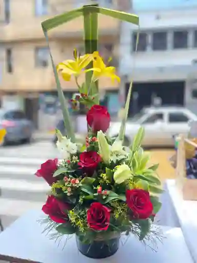 Ramo De Flores Rojas