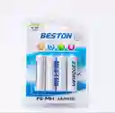 Pilas Blister X4 Baterías Aa Recargables Beston 2300mah-ni-mh Aa 1.2v