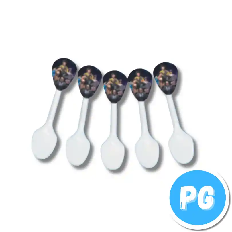 Paquete Cucharas Plasticas X20 Unds Free Fire