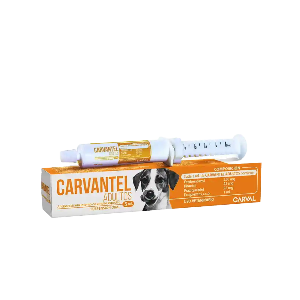 Antiparasitario Carvantel Para Perro Adultos - 10 Ml
