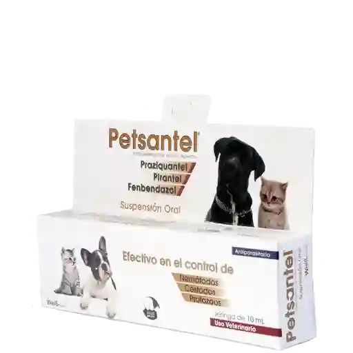 Antiparasitario Petsantel Cahorros - 10 Ml