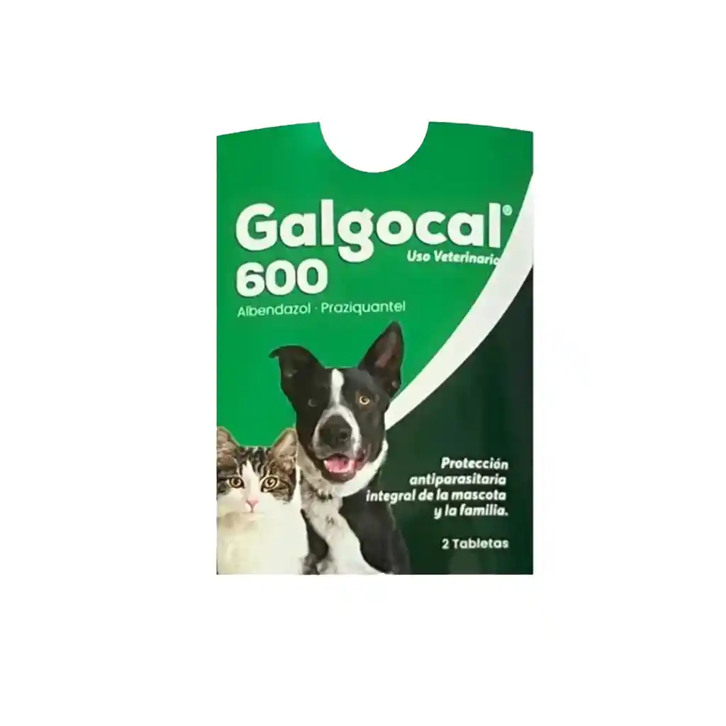 Galgocal 2 Tabletas - 600 Mg