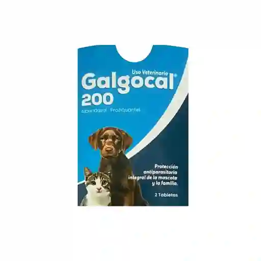 Galgocal 2 Tabletas - 200 Mg