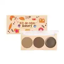 Trendy Kit De Cejas Bakery – 2 Sombras + 1 Betún Para Cejas Perfectas