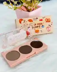 Trendy Kit De Cejas Bakery – 2 Sombras + 1 Betún Para Cejas Perfectas