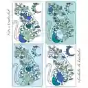 Kit De Arte-terapia: Entre Ronroneos 20x25cm + Tranquilidad