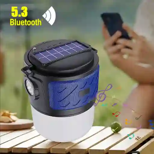 Linterna Parlante Solar