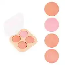 Trendy Contorno Y Rubor Bakery 🍓 – Paleta 4 Tonos Para Rostro Con Efecto Natural Y Dulce 💖