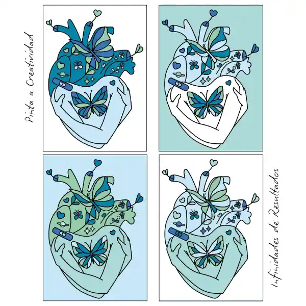 Kit De Arte-terapia: Me Elijo 25x35cm + Tranquilidad