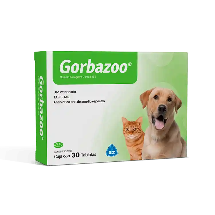 Gorbazoo X 30 Tab Antibiotico
