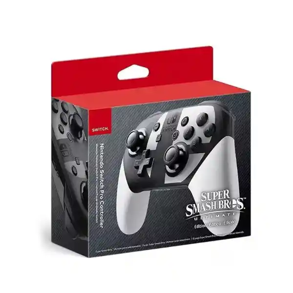 Control Inalambrico Pro Para Nintendo Edición Switch Super Smash Bros