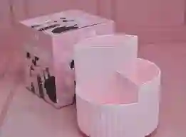 Trendy Organizador Redondo Para Brochas 🖌️ – Estilo Y Orden Para Tu Kit De Maquillaje 💖