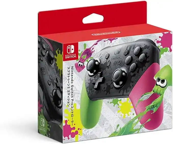 Control Inalámbrico Nintendo Switch Pro Controller Splatoon 2