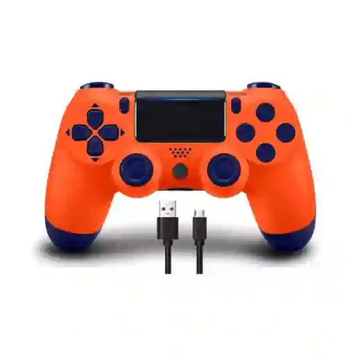 Control Ps4 Naranja Orange Compatible Playstation 4 + Usb