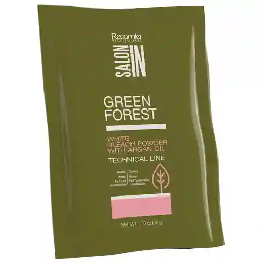 Decolorante Bleach Powder Keratina Con Aceite De Argan Salon In Recamier X50 Gr