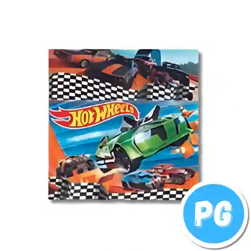 Mantel Plastico Hot Wheels Carros 137x183 Centimetros