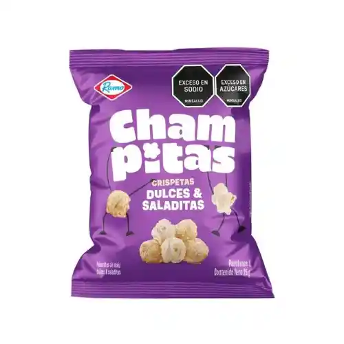 Champitas Crispeta Dulces Saladitas X25gr