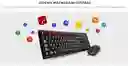 Eleva Tu Productividad Con El Combo Usb Genius Km-100se: Teclado Resistente A Derrames, Acceso Rápido A Copilot Y Mouse Óptico De 1200 Dpi