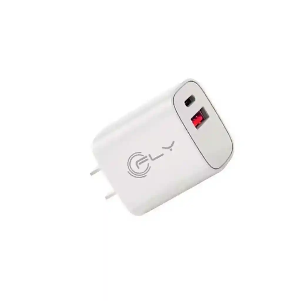 Cargador Doble Puerto 25w, Fly C-10