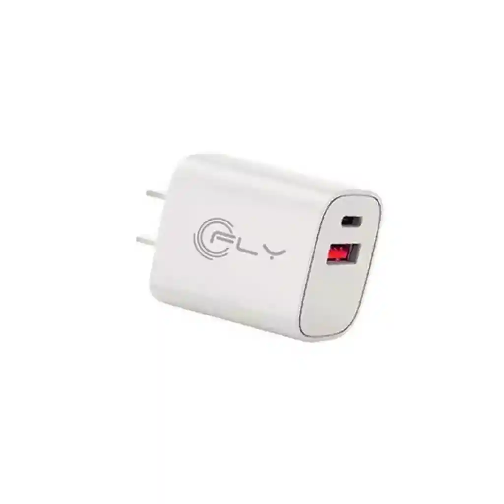 Cargador Doble Puerto 25w, Fly C-10