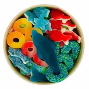 Bowl De Gomitas Fauna Marina