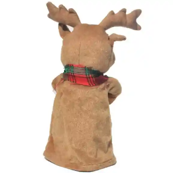 Peluche Reno De Navidad Con Musica