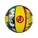 Balón De Voleibol #5 Golty Avengers Competencia/ Amarillo-verde-fucsia