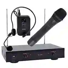 Micrófono Takstar Inalámbrico Doble Ts-6310pp De Diadema Y Solap Sp