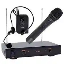Micrófono Takstar Inalámbrico Doble Ts-6310pp De Diadema Y Solap Sp