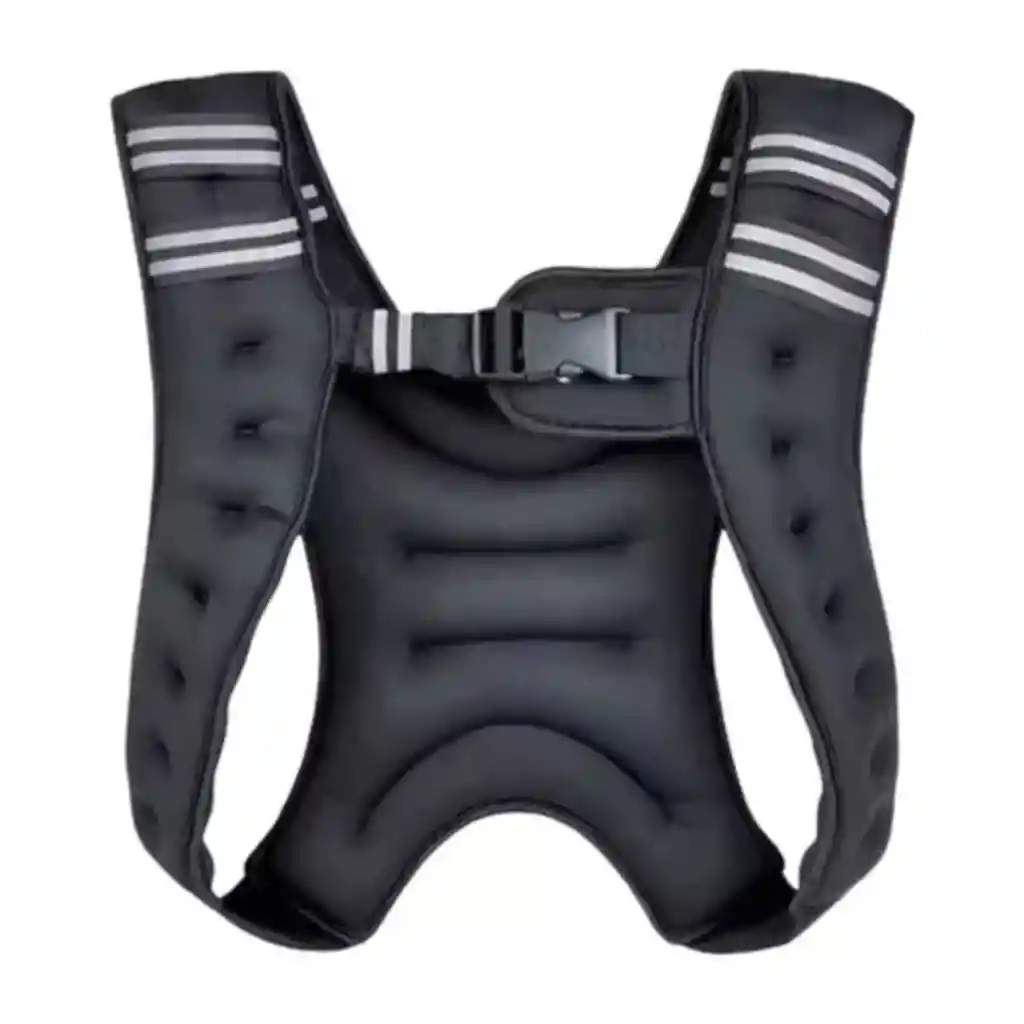 Chaleco Peso 5kg Gimnasio Actividad Física Correa Ajustable