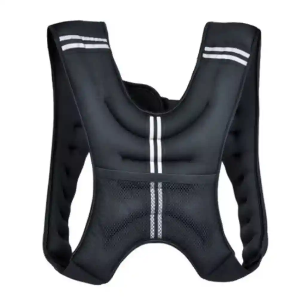 Chaleco Peso 5kg Gimnasio Actividad Física Correa Ajustable