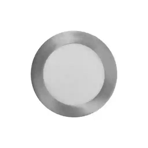 Panel Led 9w Redondo Incrustar Satinado Luz Dia Uduke (ht80361a)