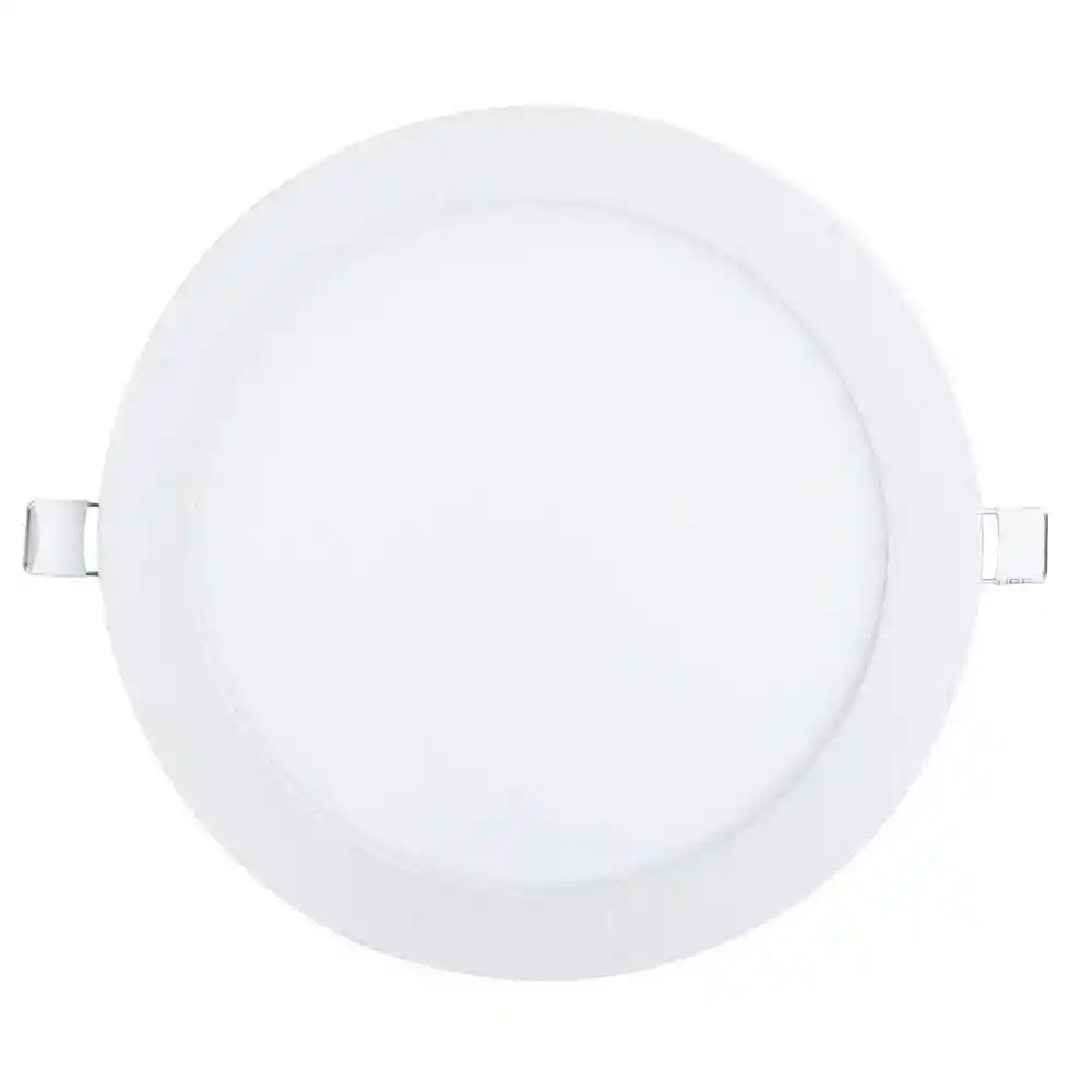 Panel Led 24w Redondo Incrustar Luz Dia Vharbor 6500k 85-265v (ht80513)