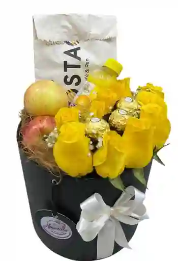 Flores- Rosas Desayuno
