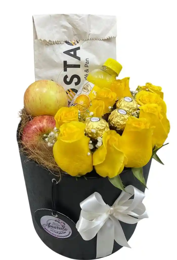 Flores- Rosas Desayuno