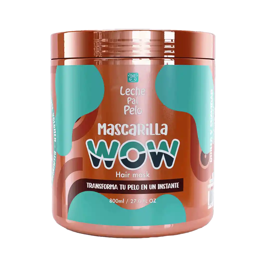 Leche Pal Pelo Mascarilla Wow X 800 Ml