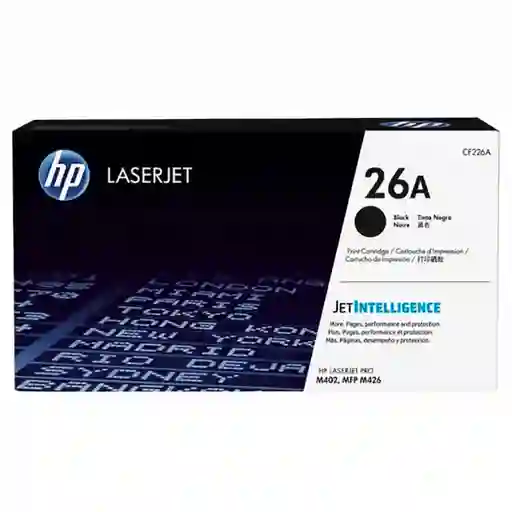 Toner Hp 26a Negro Original