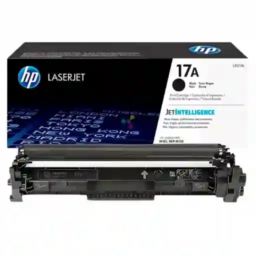 Toner Hp 17a Negro Original