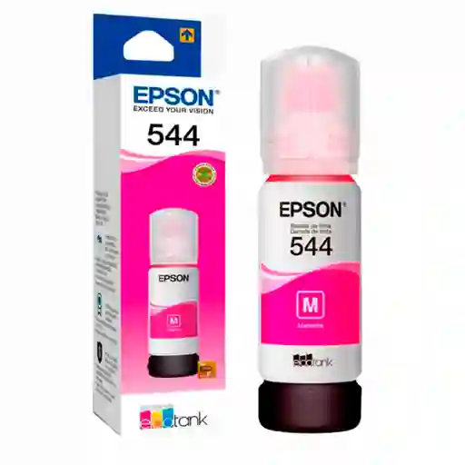Botella De Tinta Epson T544 Magenta