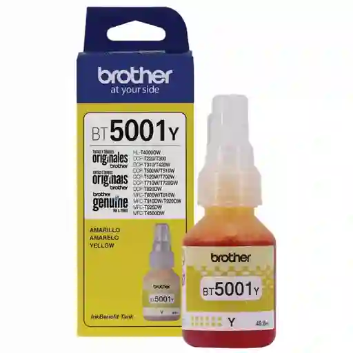 Brother Botella De Tinta Bt5001y Amarillo