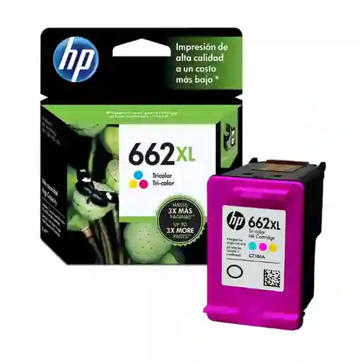 Cartucho Hp 662xl Tricolor