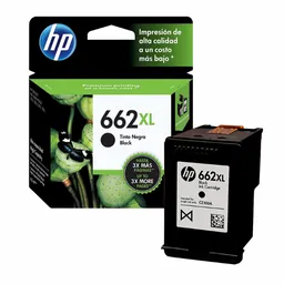Cartucho Hp 662xl Negro