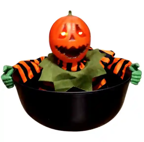 Canasta De Calabaza Interactiva De Halloween