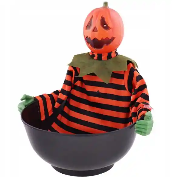 Canasta De Calabaza Interactiva De Halloween