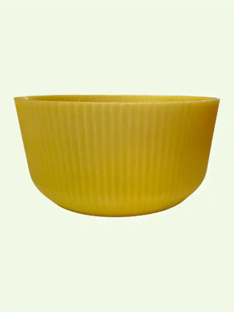Matera De Plástico Nordico Amarillo
