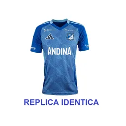 Camiseta Local Millonarios Fc 2025 Talla M Rep. Aaa Talla M