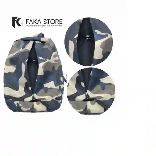 Maletin Antirobo Mochila Impermeable Diseño Militar
