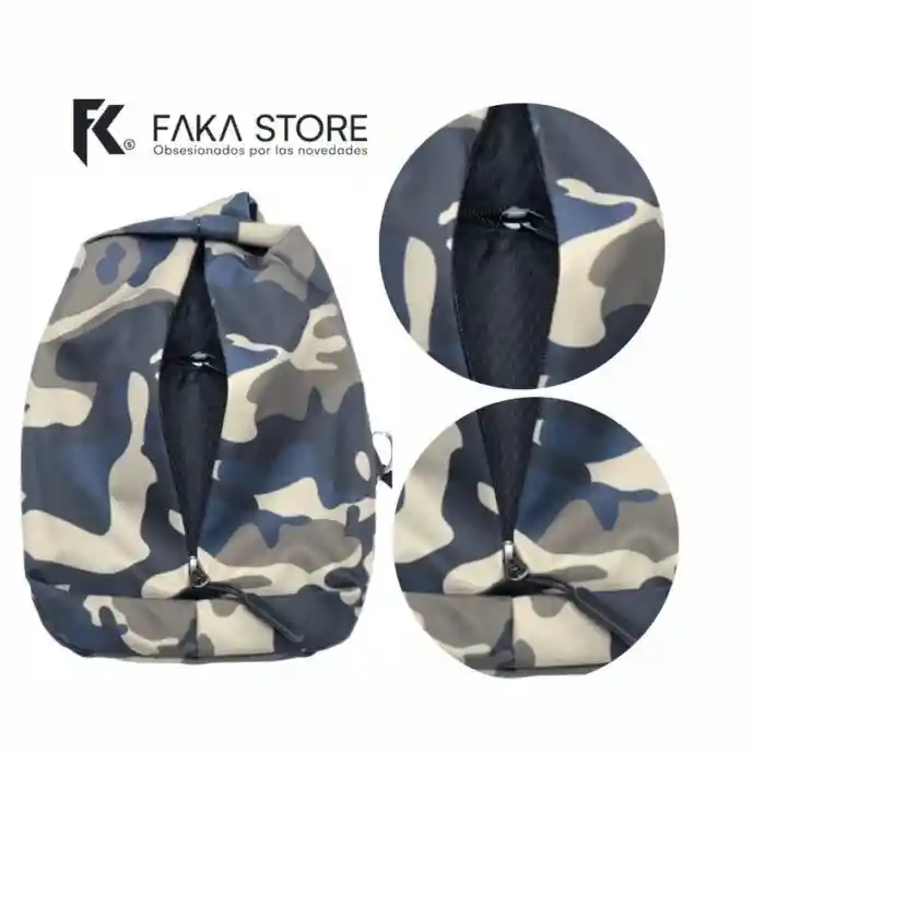 Maletin Antirobo Mochila Impermeable Diseño Militar