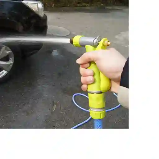 Boquilla Ajustable Para Manguera Con Juego De Conectores